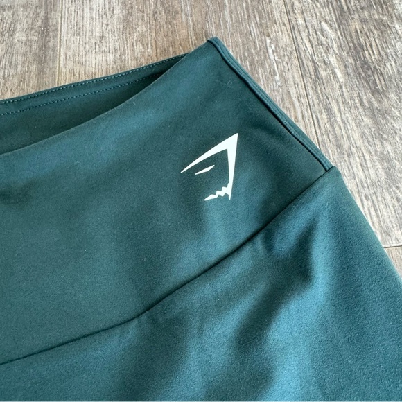 Gymshark Training Cropped Leggings - Obsidian Forrest Green - Picture 7 of 9